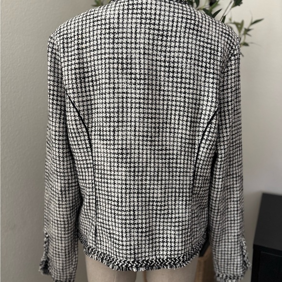 White House Black Market Blazer sz L - Picture 3 of 3
